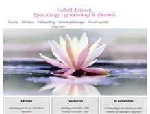 Tablet Screenshot of gyn.dk